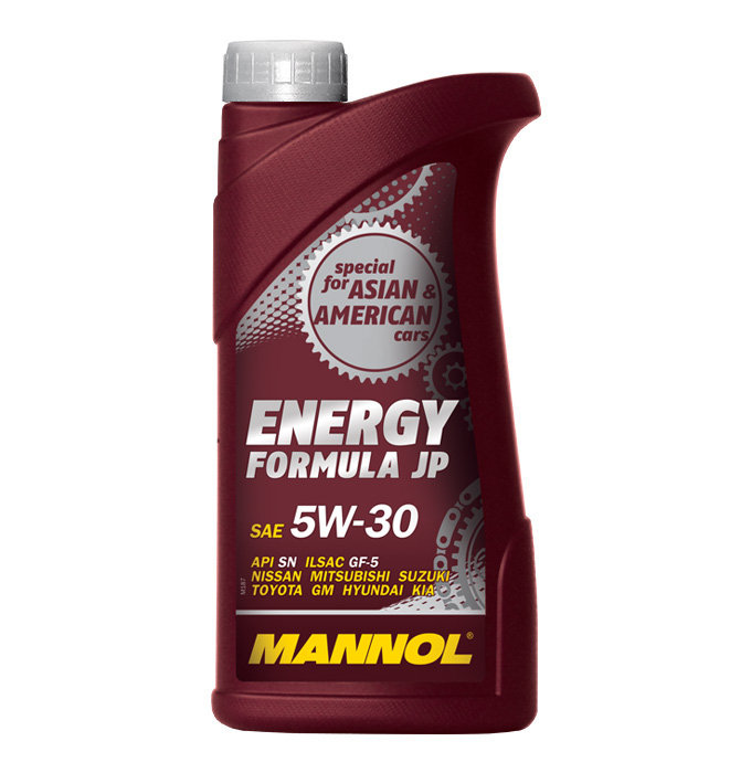 Mannol Energy Formula JP SAE 5W30 1л API SN ILSAC GF-5; GM dexos1 WSS-M2C945-A / WSS (1059) Mannol Energy Formula JP SAE 5W30 1л API SN ILSAC GF-5; GM dexos1 WSS-M2C945-A / WSS (1059)