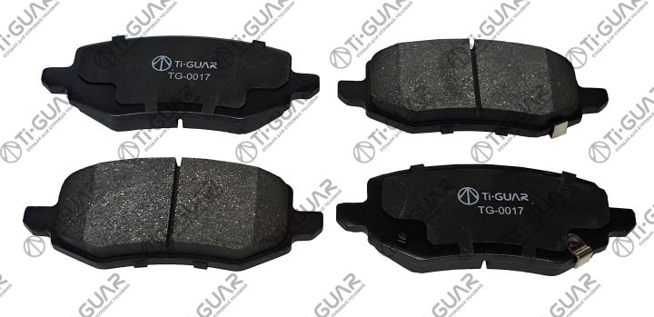 Тормозные колодки TG-0017 / PN6027 * Ti·GUAR Тормозные колодки TG-0017 / PN6027 * Ti·GUAR